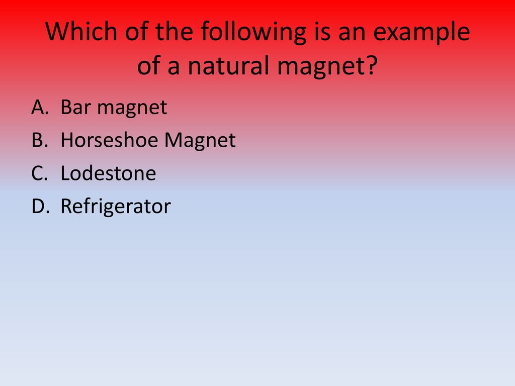 Example of online natural magnet